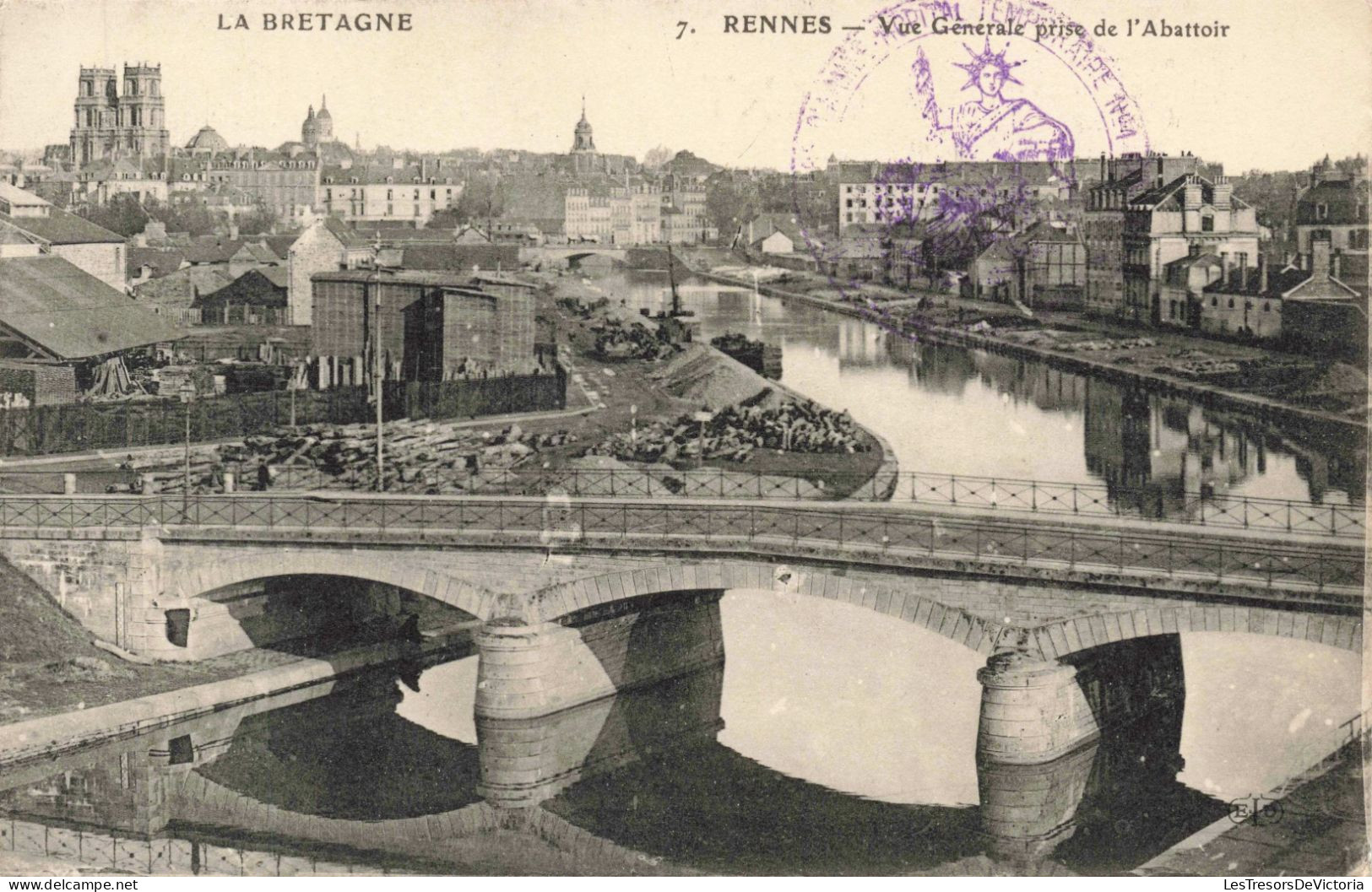 FRANCE - Rennes - Vue Générale Prise De L'Abattoir - Carte Postale Ancienne - Rennes