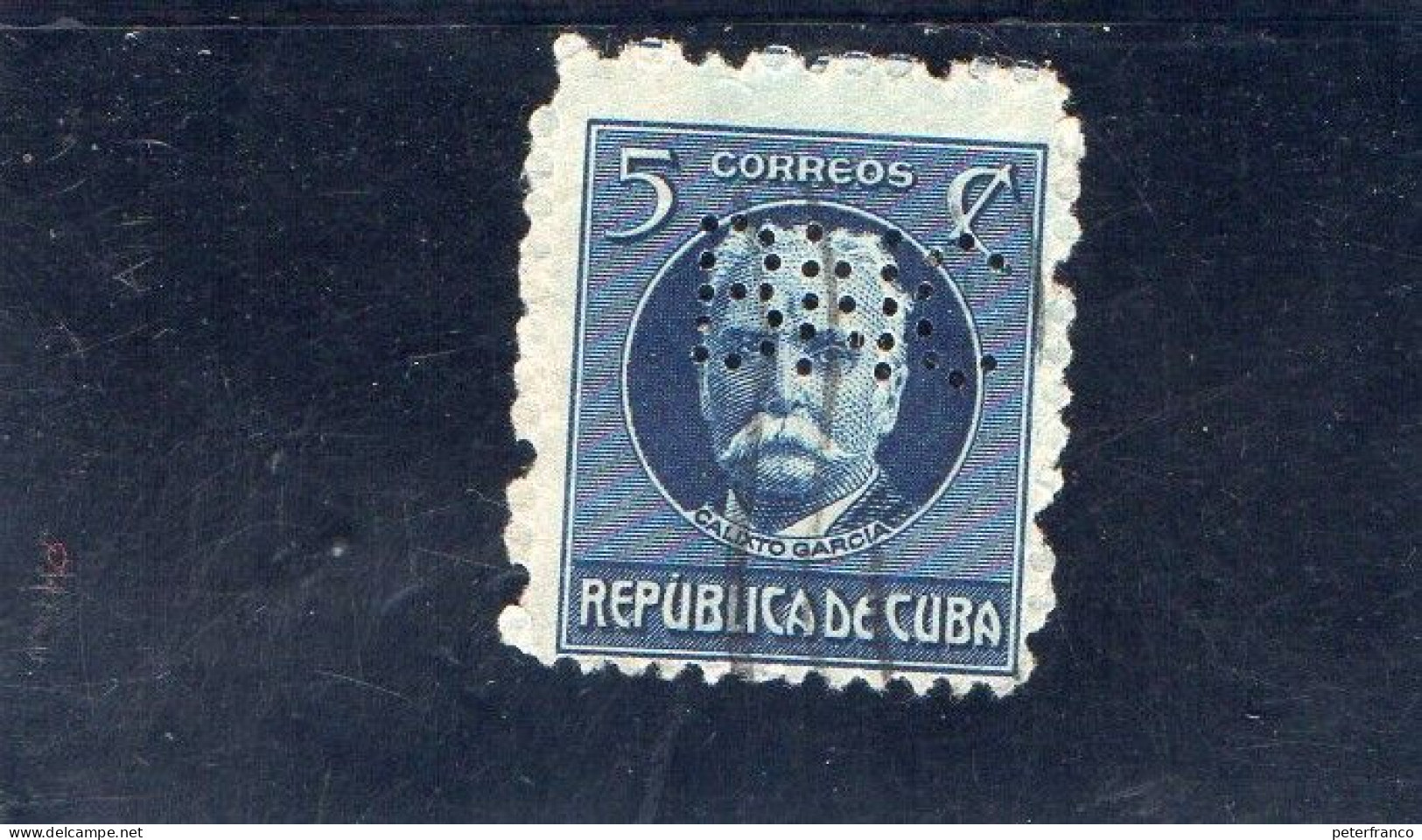 1917Cuba - Calixto Garcia - Gebraucht
