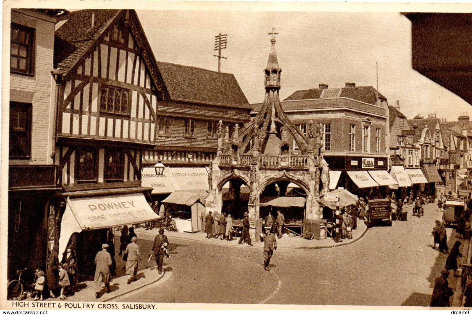 ANGLETERRE - SALISBUTY - High Street And Poultry - Salisbury