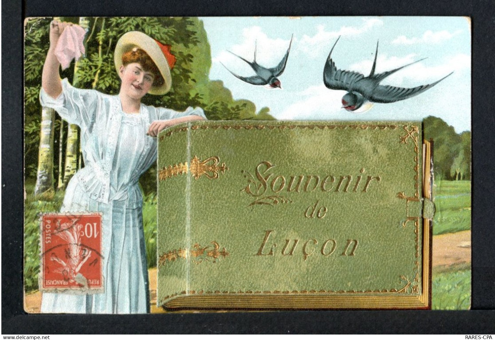 85 LUCON - SOUVENIR DE LUCON - CARTE A SYSTEME - Lucon