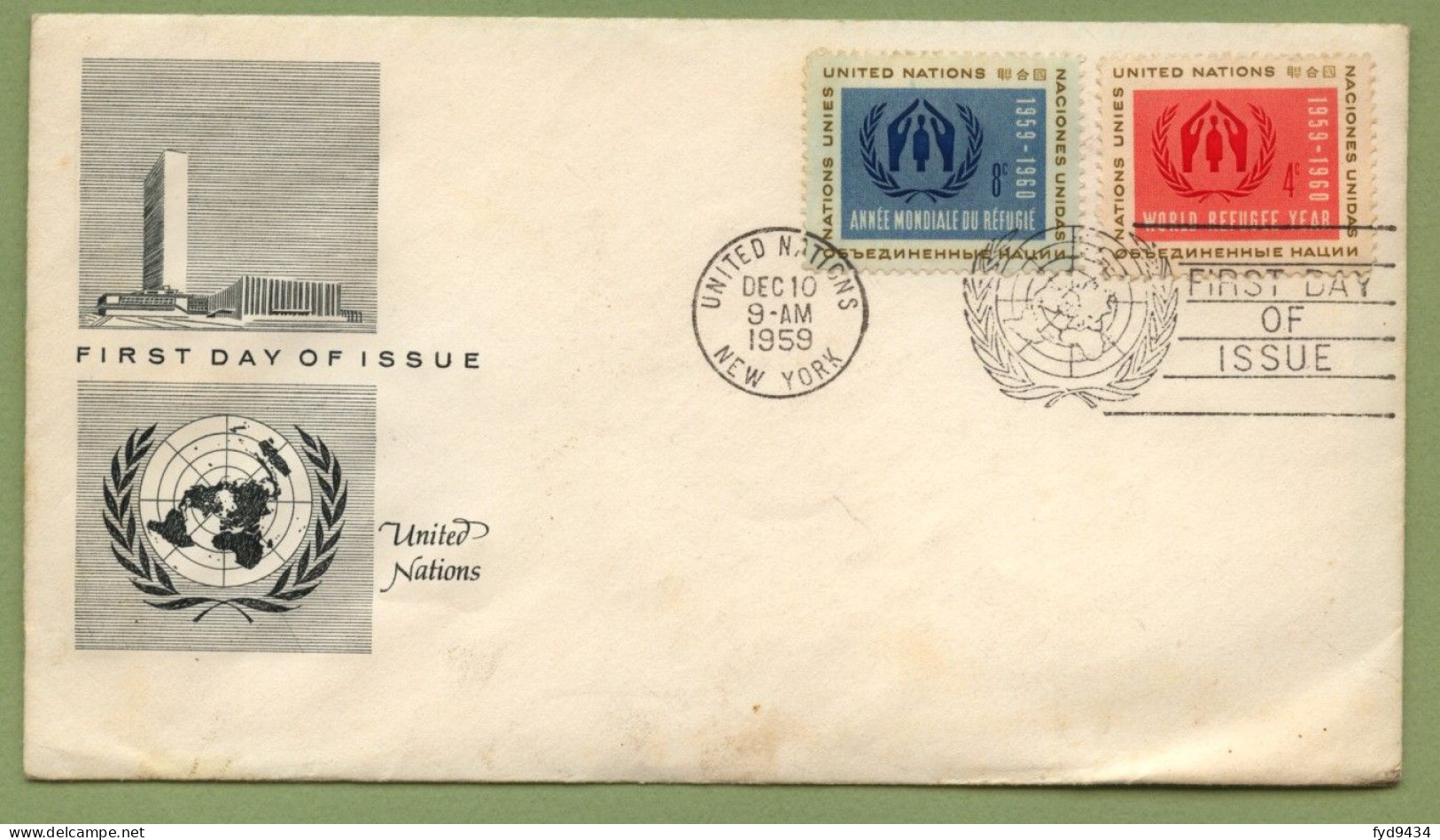 N° 72 Et N° 73 Sur Enveloppe 1er Jour - Storia Postale