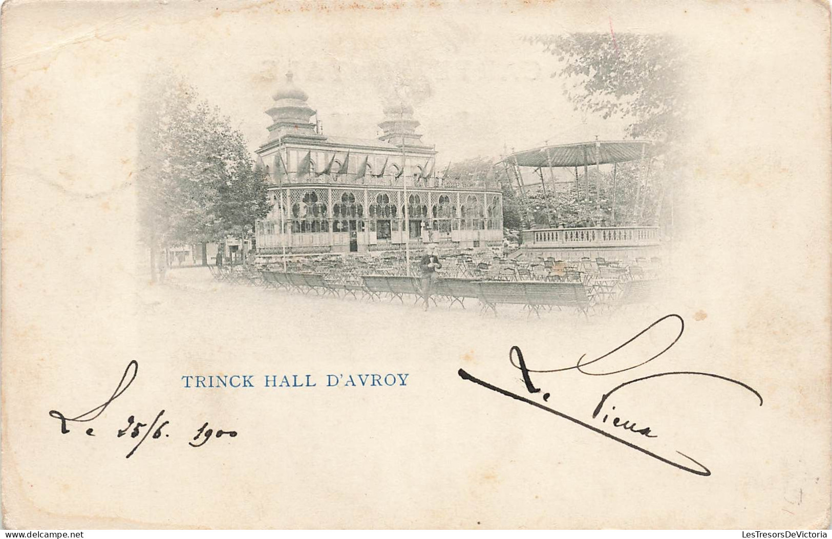 BELGIQUE - Liége - Trinck Hall D'Avroy - Carte Postale Ancienne - Liege