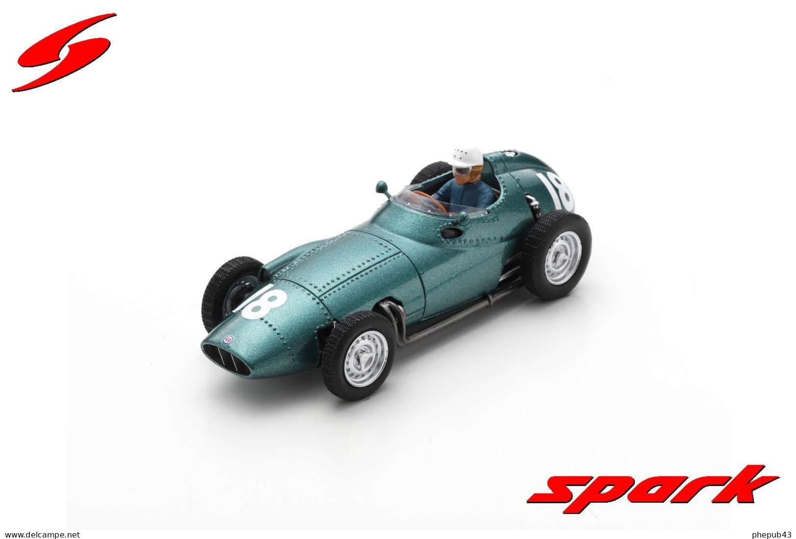 BRM P25 - French GP FI 1958 #18 - Maurice Trintignant - Spark - Spark