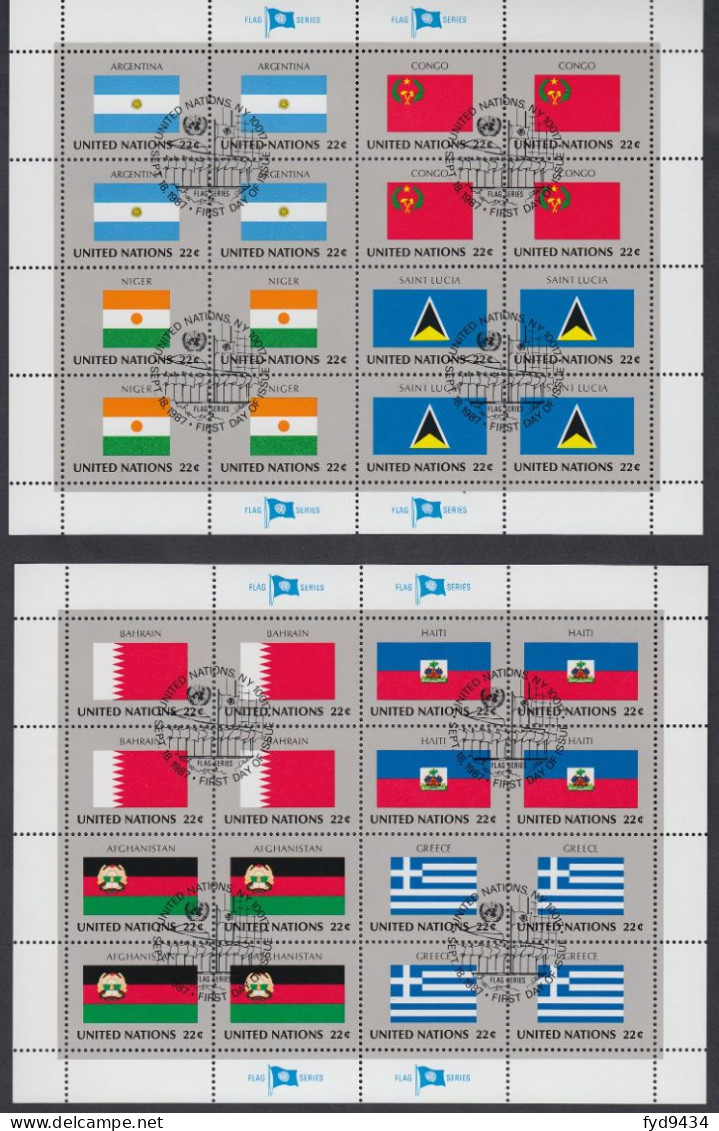 Du N° 492 Au N° 507 En Mini Feuille - Oblitérés 1er Jour - - Usados