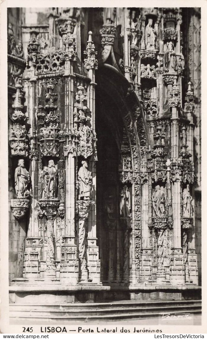 PORTUGAL - Lisboa - Porte Latérale De Jerónimos  - Carte Postale Ancienne - Lisboa