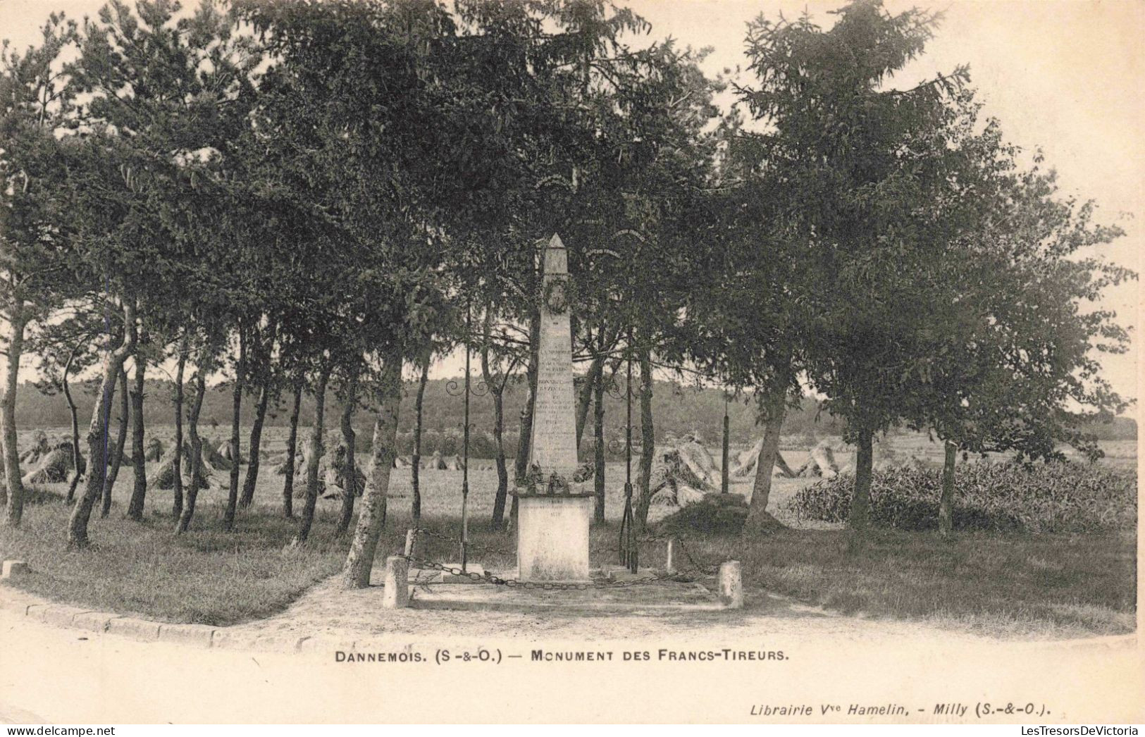 FRANCE - Evry - Dannemois - Monument Des Francs-Tireurs - Carte Postale Ancienne - Evry