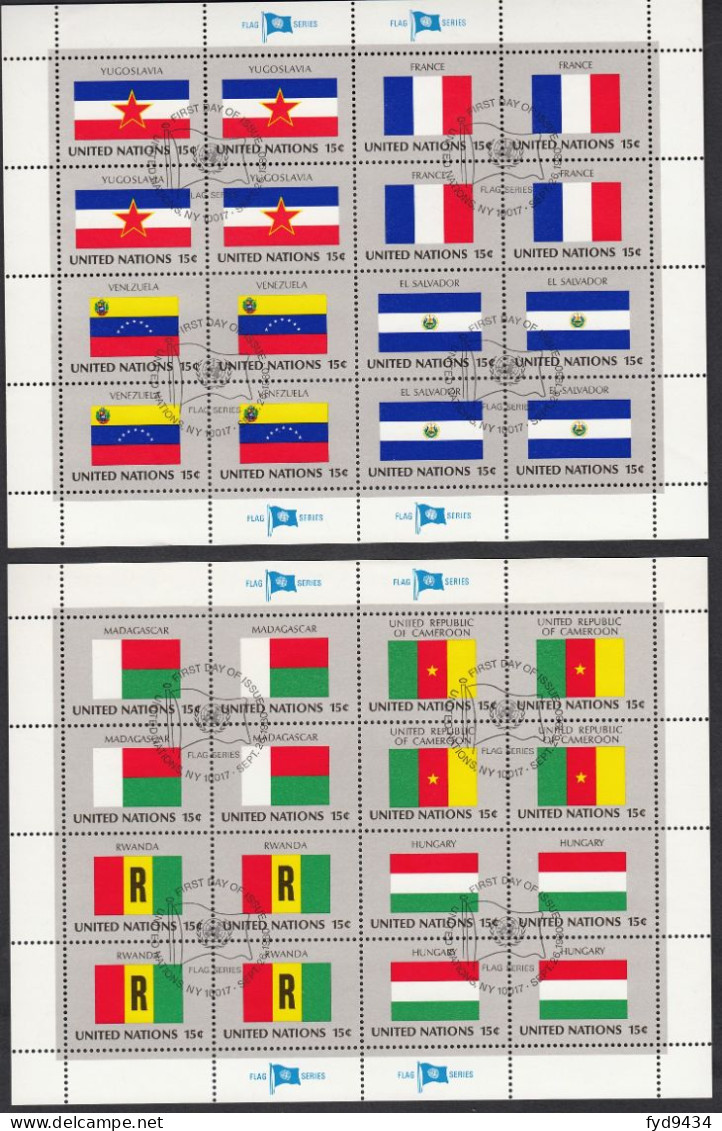 Du N° 316 Au N° 331 En Mini Feuille - Oblitérés 1er Jour - - Oblitérés