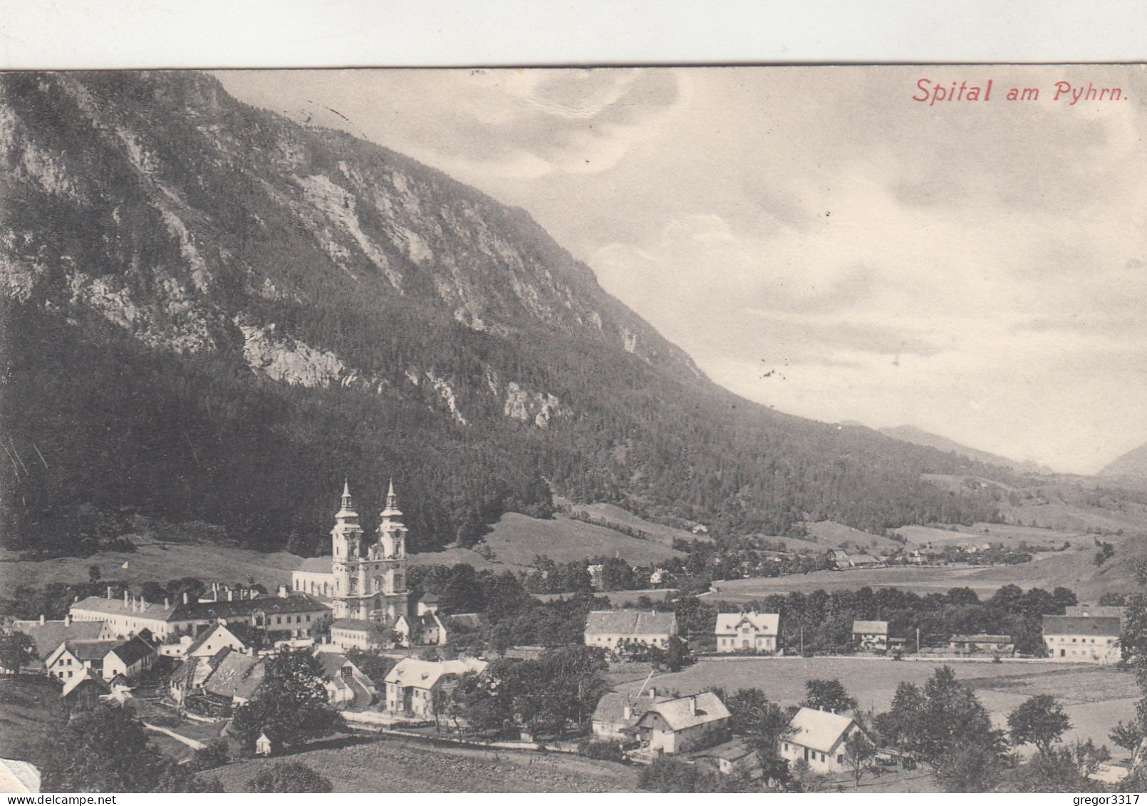 D6976) SPITAL Am PYHRN - Häuser Kirche 1910 - Spital Am Phyrn