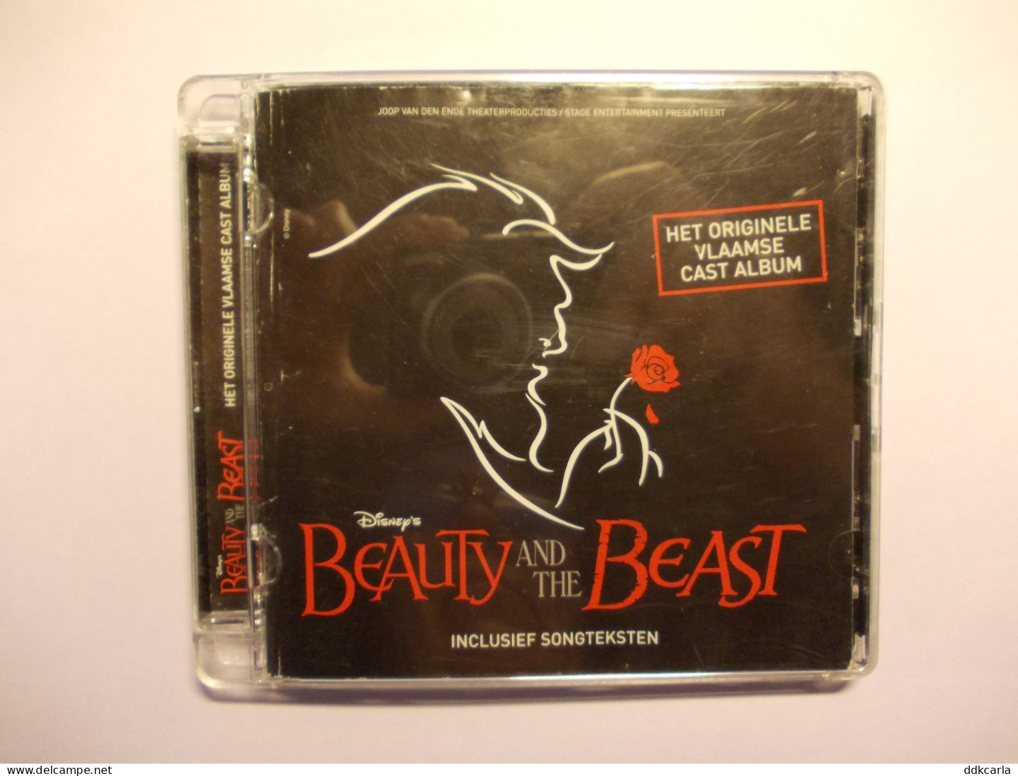 DVD's - Disney BEAUTY And The BEAST - Het Originele Vlaamse Cast Album - Inclusief Songteksten - Cartoons