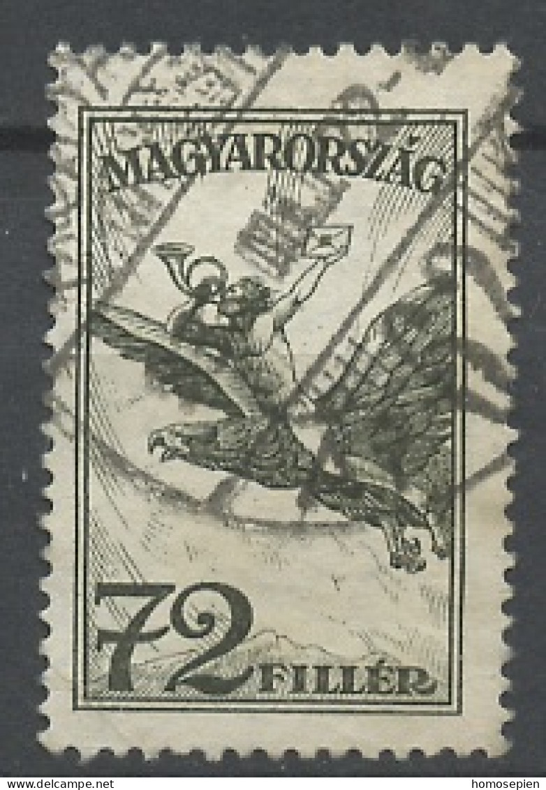 Hongrie - Hungary - Ungarn Poste Aérienne 1927-30 Y&T N°PA19 - Michel N°F437 (o) - 72fi Mercure Sur Le Turul - Gebraucht
