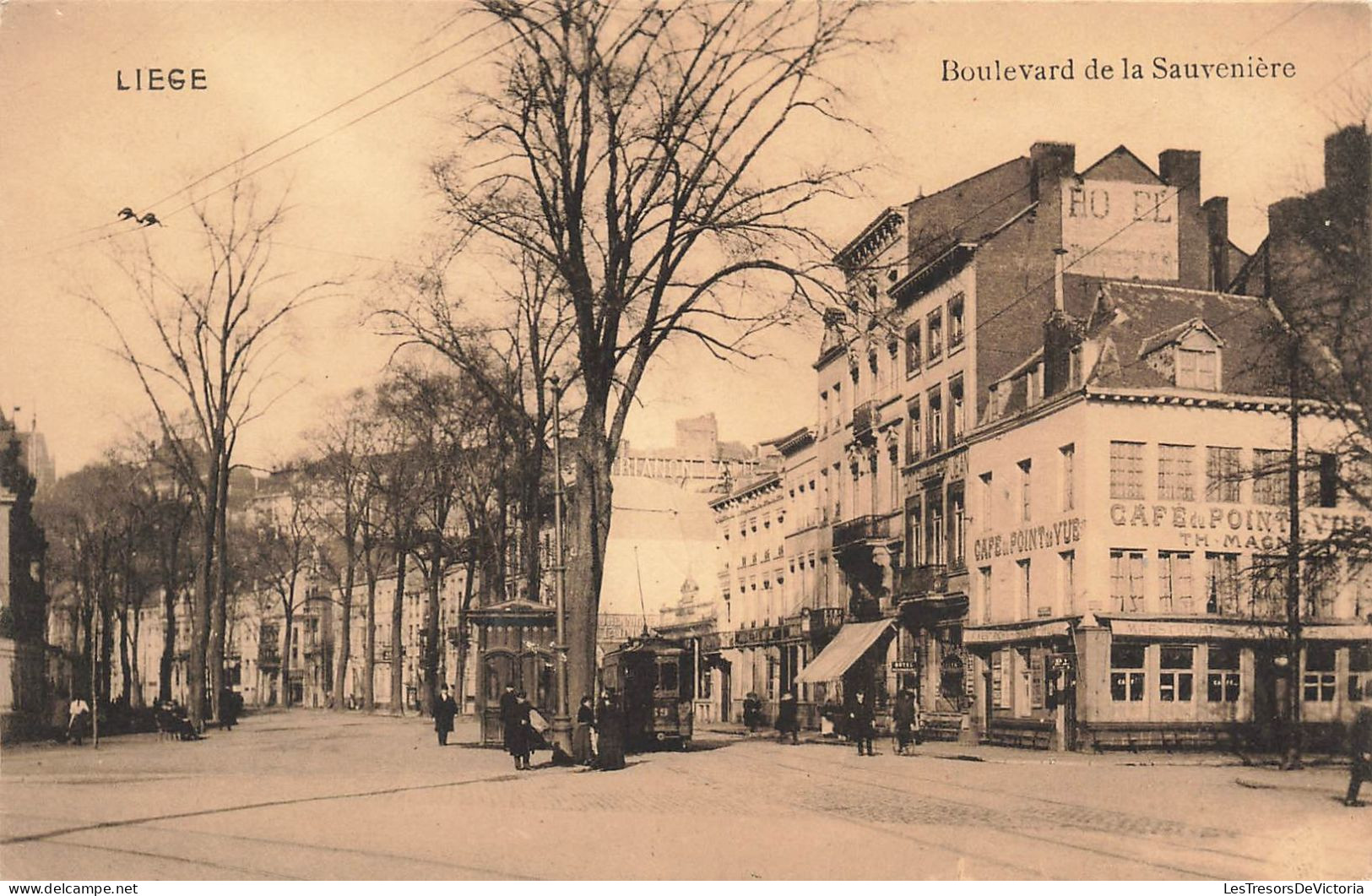 BELGIQUE - Liége - Boulevard De La Sauvenière  - Carte Postale Ancienne - Liege