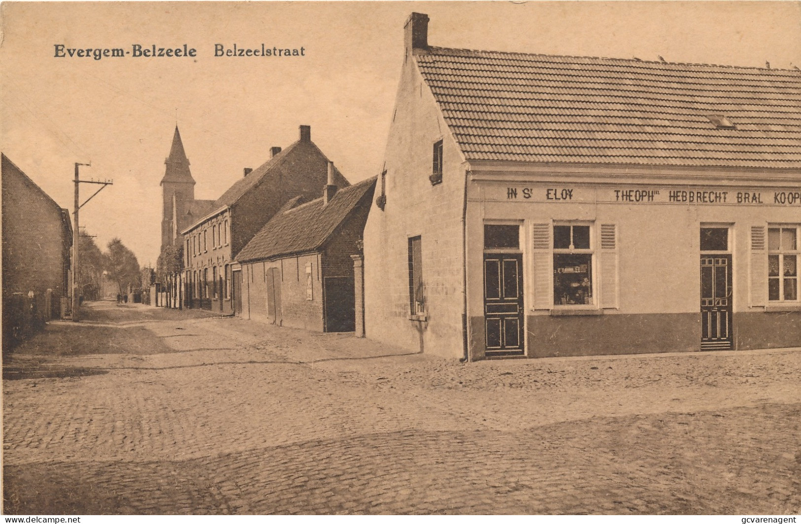 EVERGEM BELZEELE = BELZEELSTRAAT    2 SCANS - Evergem