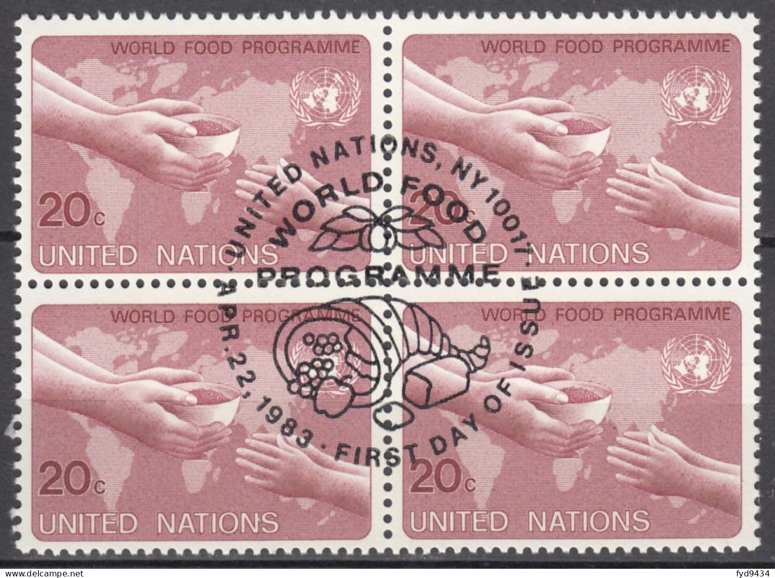 N° 387 En Bloc De 4 - O - ( E 814 ) - Used Stamps