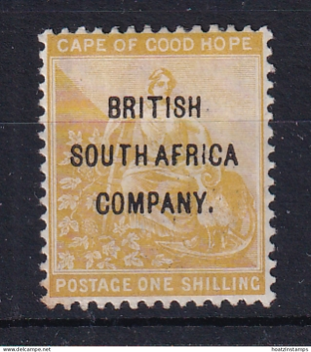 Rhodesia - BSAC: 1896   COGH 'British South Africa Company' OVPT    SG64     1/-    MH    - Andere & Zonder Classificatie