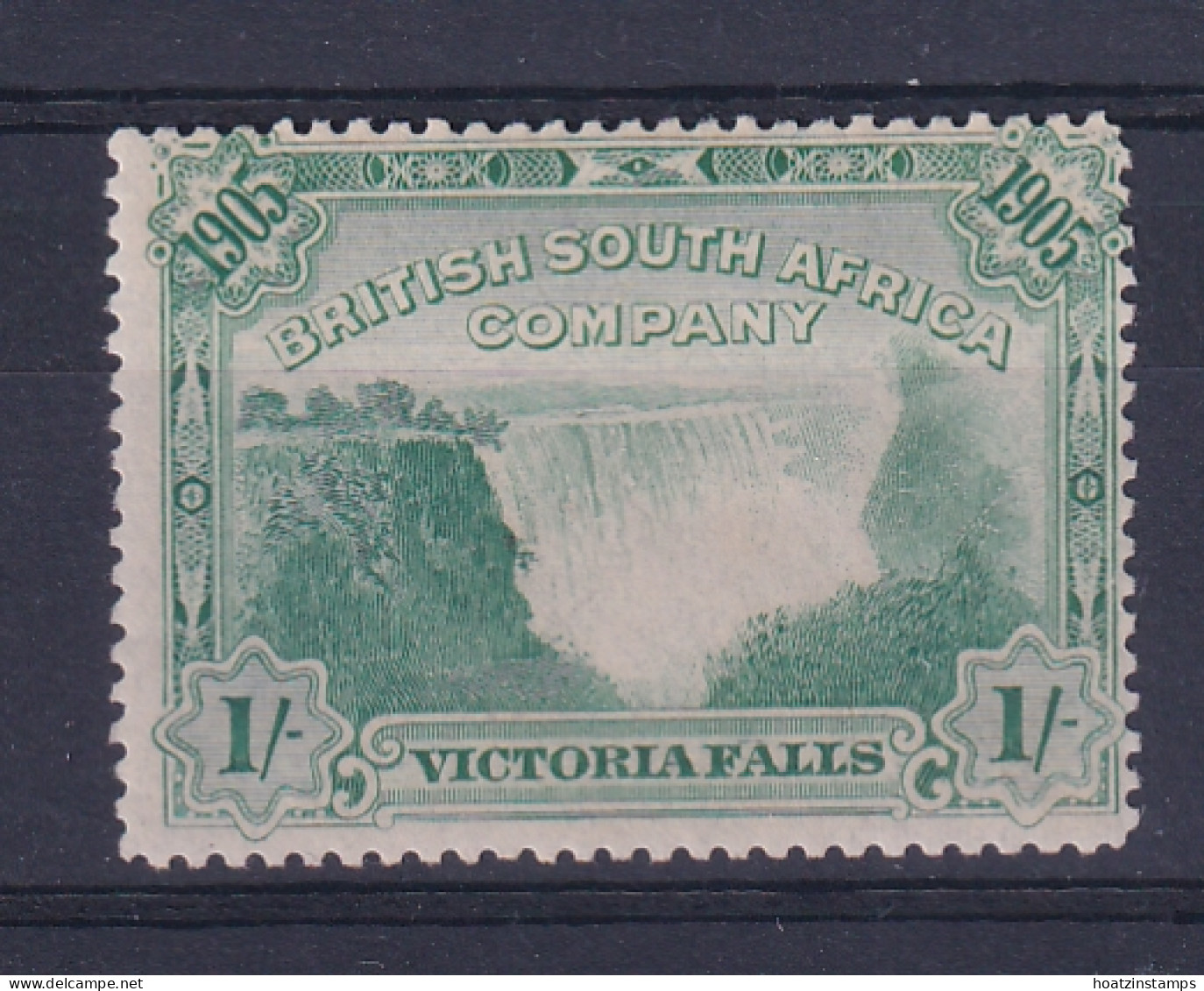 Rhodesia - BSAC: 1905   Victoria Falls    SG97     1/-   [Perf: 14]      MH    - Autres & Non Classés