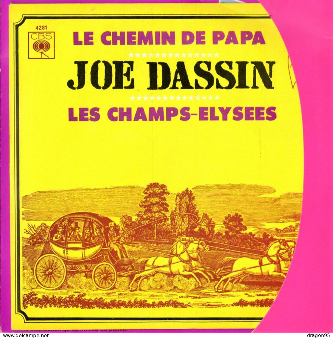 45t Publicitaire EURAL/TERGAL : Joe DASSIN - Anne Marie CARRIERE - France - 1969 - Ediciones De Colección