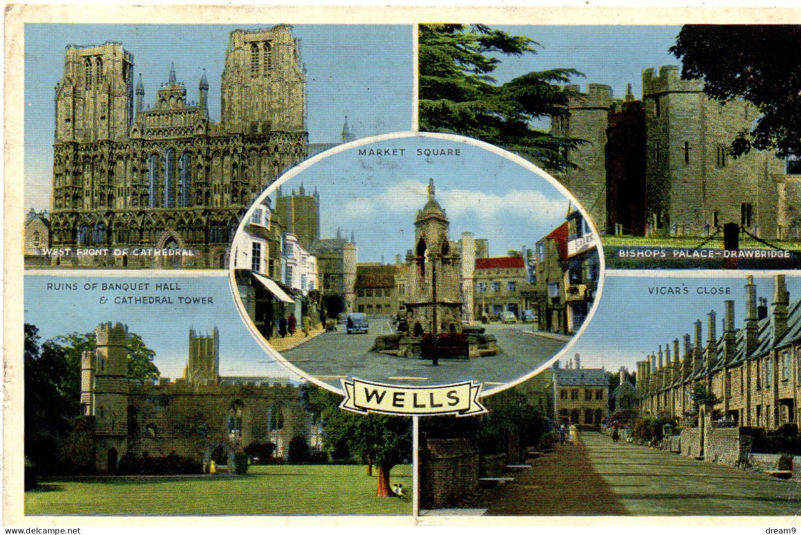 ANGLETERRE - WELLS - Multivues - Multiview - Wells