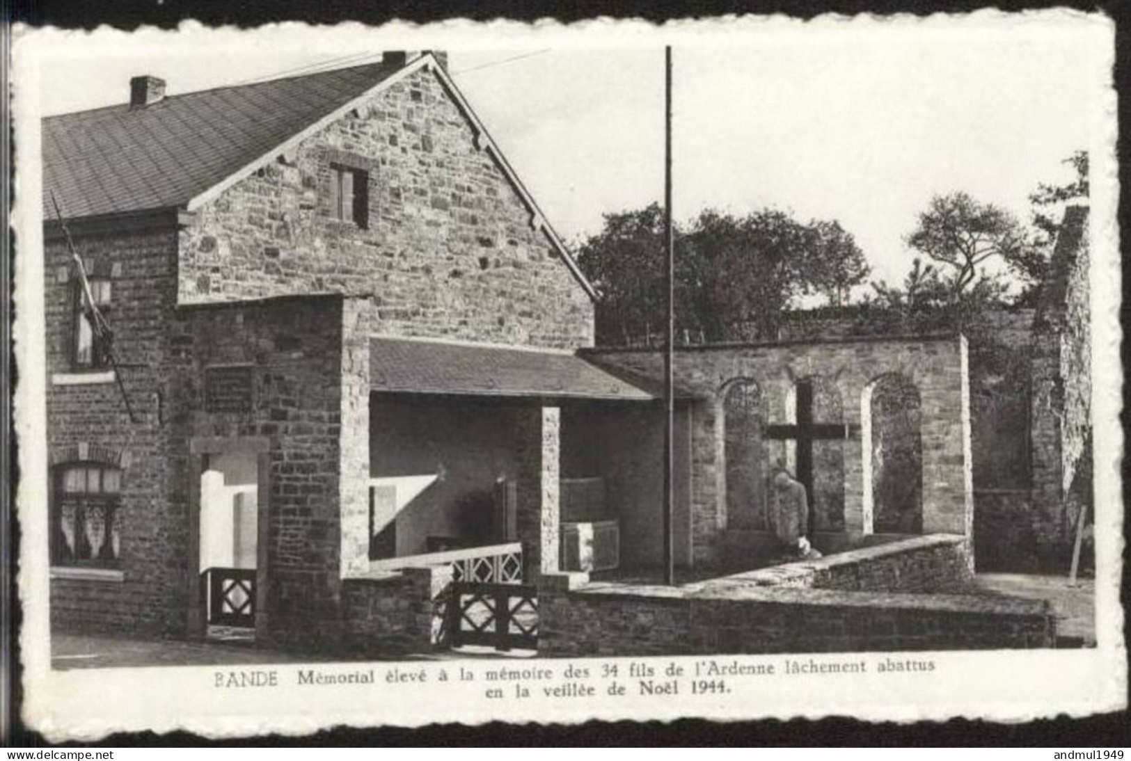 BANDE - Mémorial - Photo Dessart, Ingénieur à Hollogne-Waha - Nassogne