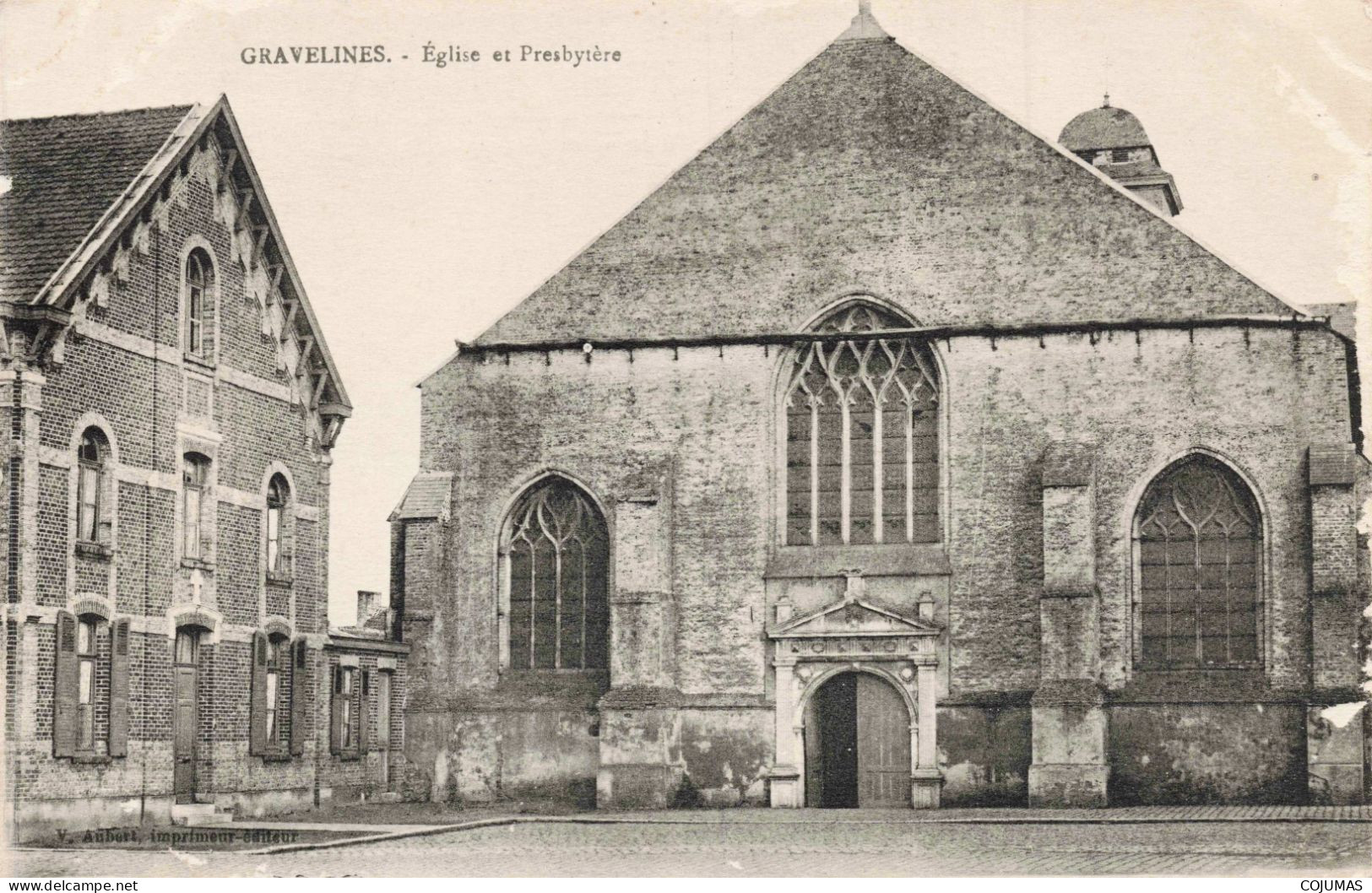 59 - GRAVELINES _S24085_ Eglise Et Presbytère - En L'état - Gravelines