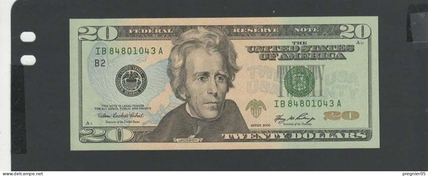 USA - Billet 20 Dollar 2006 NEUF/UNC P.526 § IB - Federal Reserve Notes (1928-...)