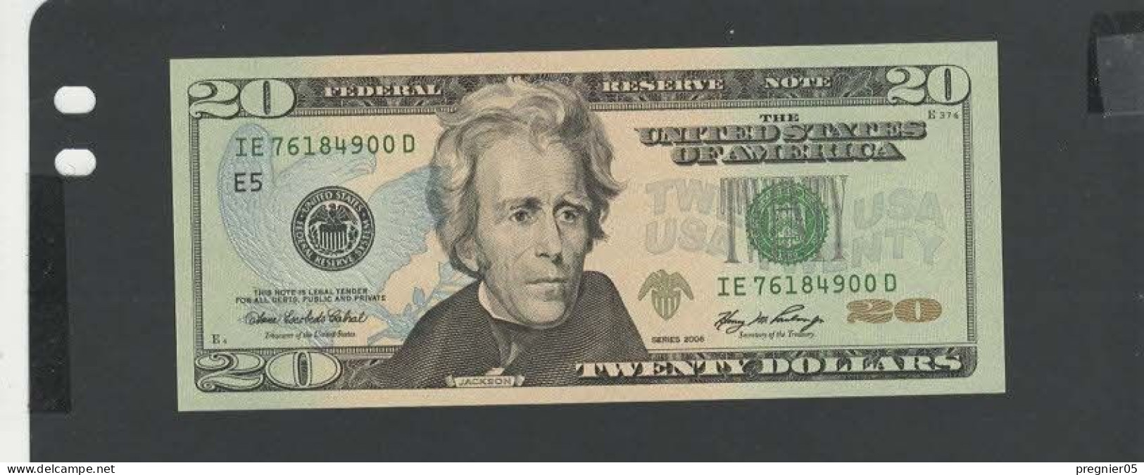 USA - Billet 20 Dollar 2006 NEUF/UNC P.526 § IE - Biljetten Van De  Federal Reserve (1928-...)