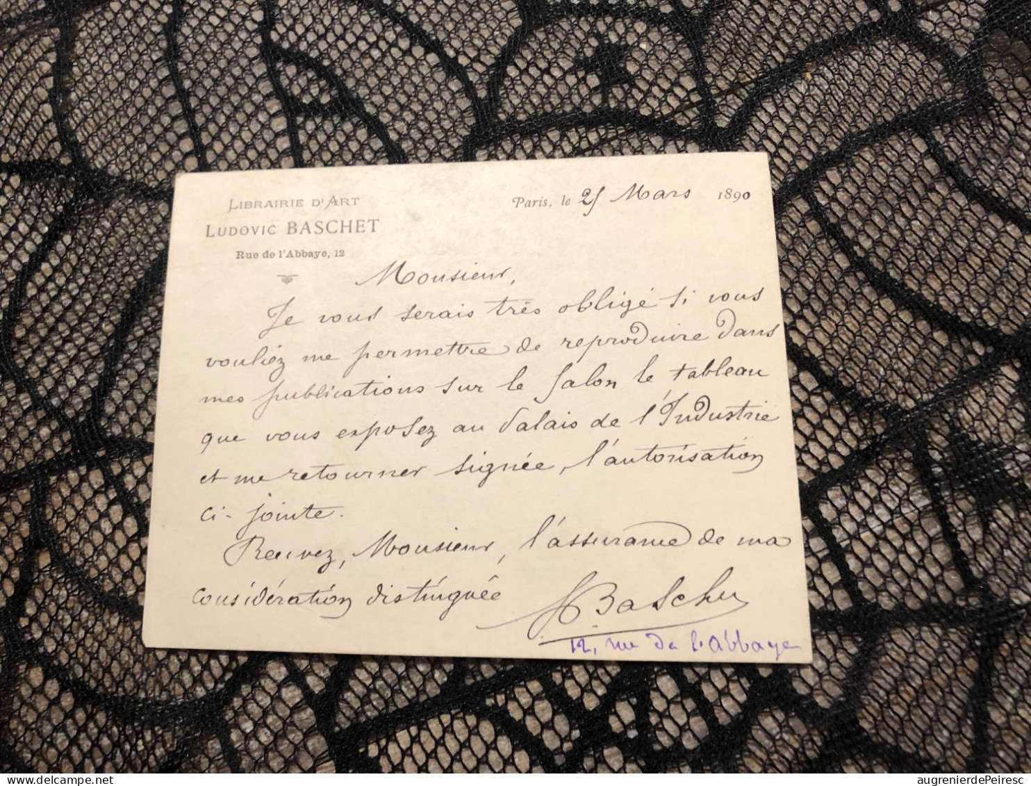 Bristol Signé De Ludovic Baschet, Artiste Peintre, Décorateur, Galeriste Et éditeur D'art Français 1890 - Pittori E Scultori