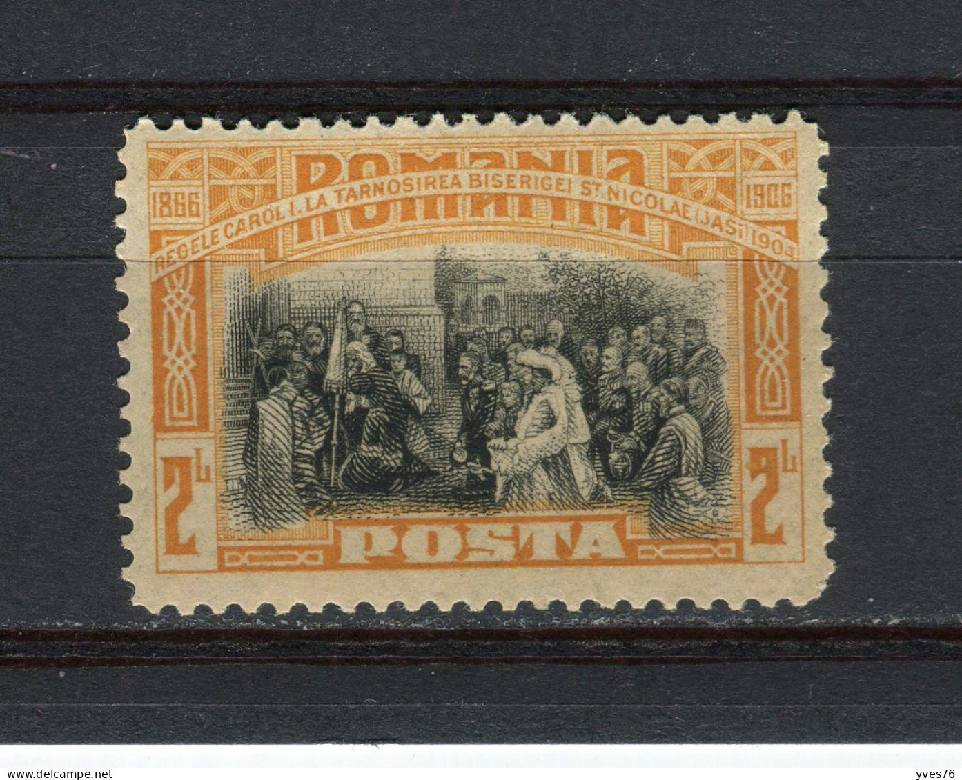 ROUMANIE - Y&T N° 181* - MH - Charles 1er - Unused Stamps