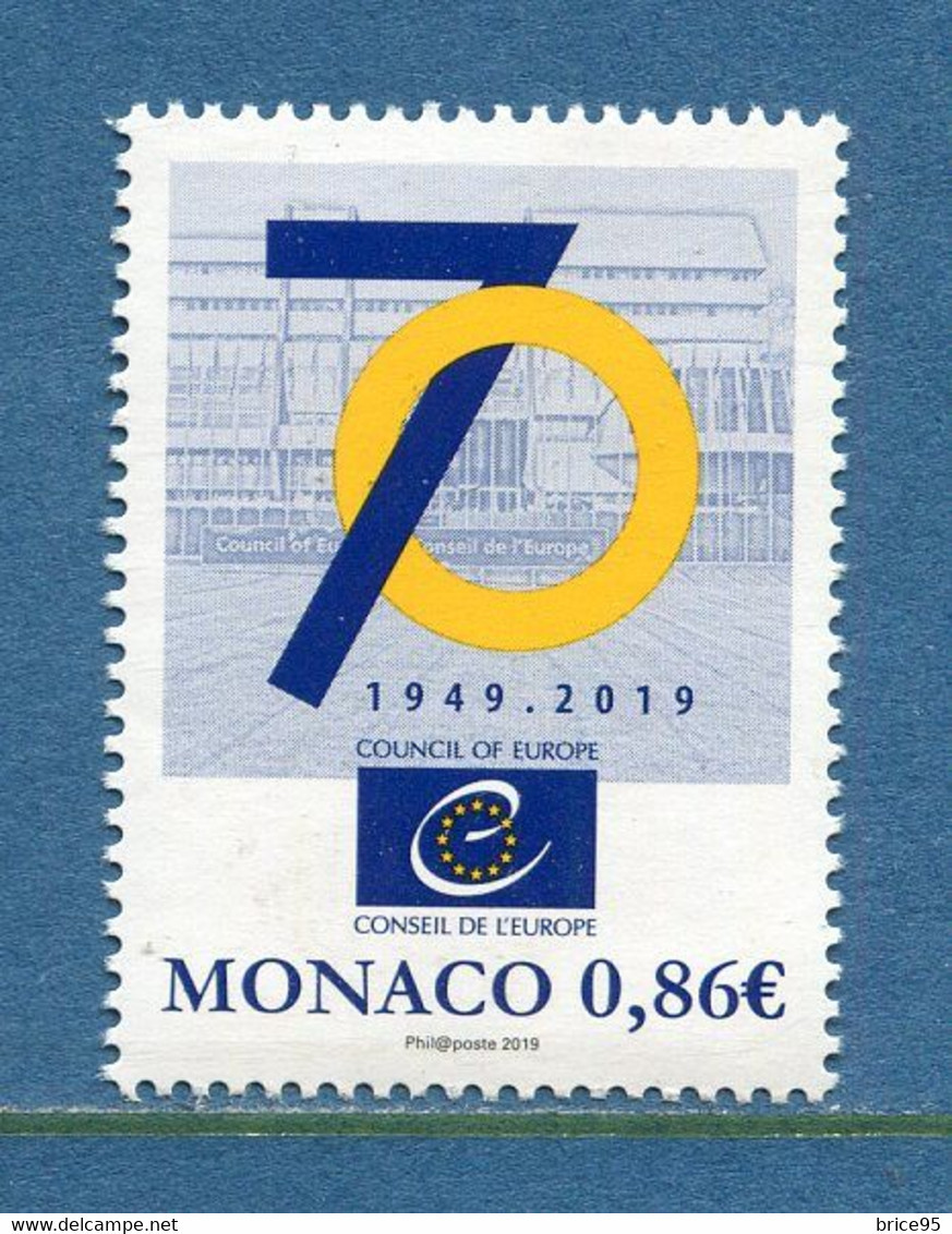 Monaco - YT N° 3187 ** - Neuf Sans Charnière - 2019 - Neufs
