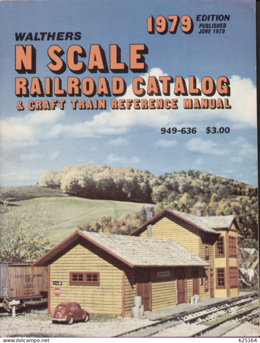 Catalogue WALTHERS 1979 - N Gauge CRAFT TRAIN REFERENCE MANUAL - English