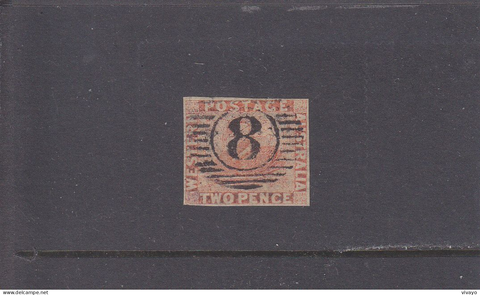 WESTERN AUSTRALIA - O / FINE CANCELLED - SWAN - CIGNE - 1860 - Yv. 6 - Mi. 6aB - SG 25 -  2d. - Used Stamps