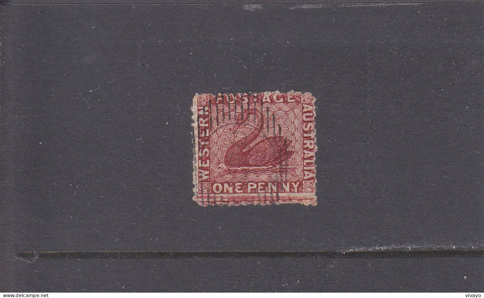 WESTERN AUSTRALIA - O / FINE CANCELLED - SWAN - CIGNE - 1861 - Yv. 9 - Mi. 9 -   1d. - Oblitérés