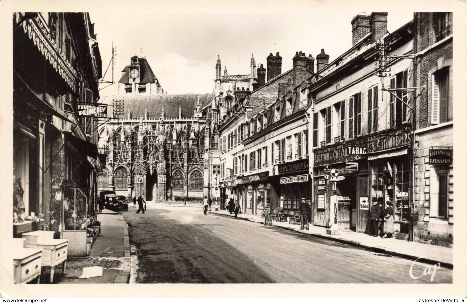 FRANCE - Louviers - Rue Du Maréchal Foch - Carte Postale Ancienne - Louviers