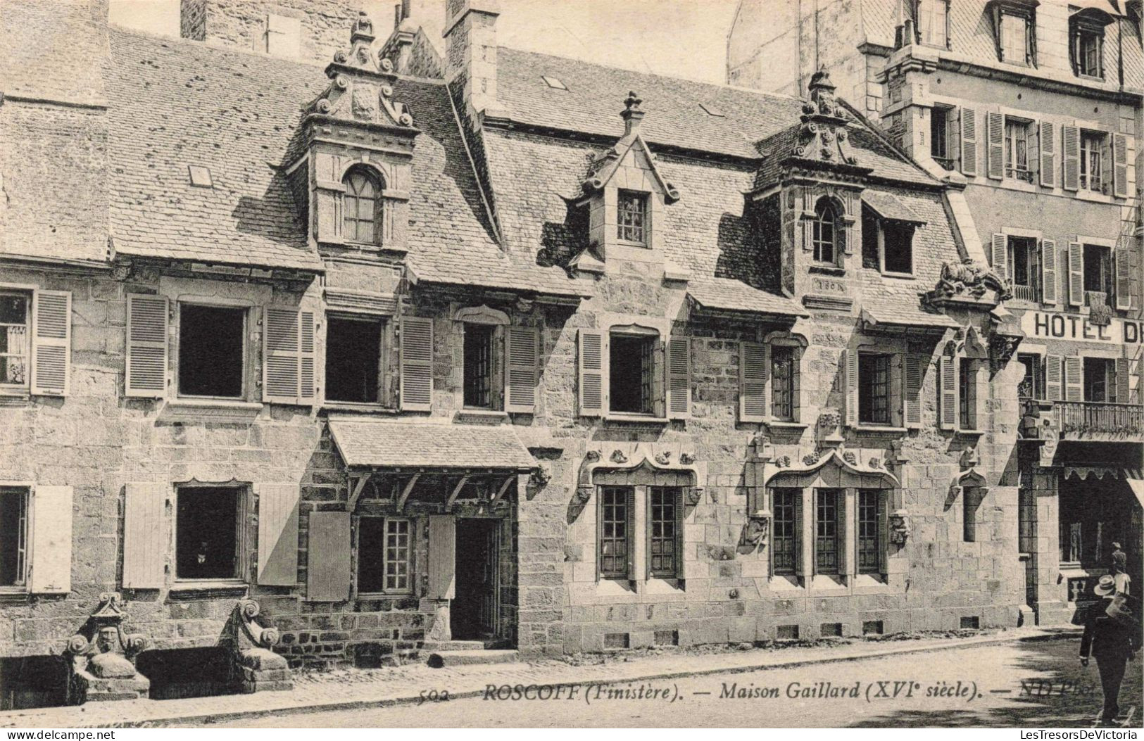 FRANCE - Roscoff - Maison Gaillard - Carte Postale Ancienne - Roscoff