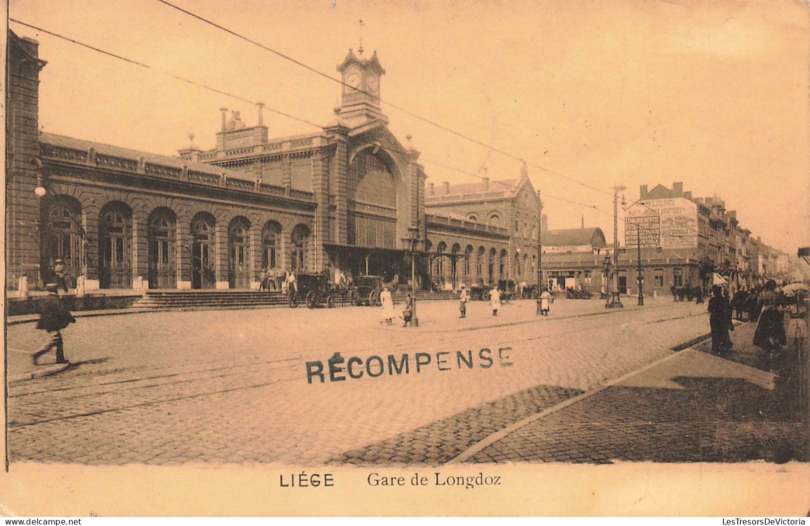 BELGIQUE - Liége - Gare De Longdoz - Carte Postale Ancienne - Liege