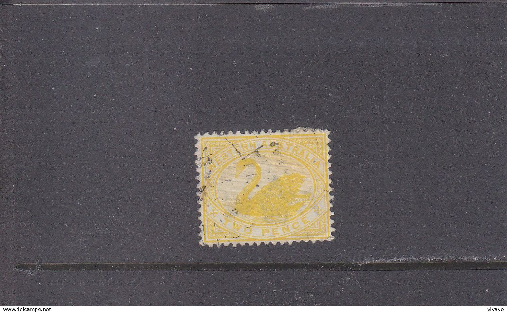 WESTERN AUSTRALIA - O / FINE CANCELLED - SWAN - CIGNE - 1899 - Yv. 54      Mi. 45 - Used Stamps