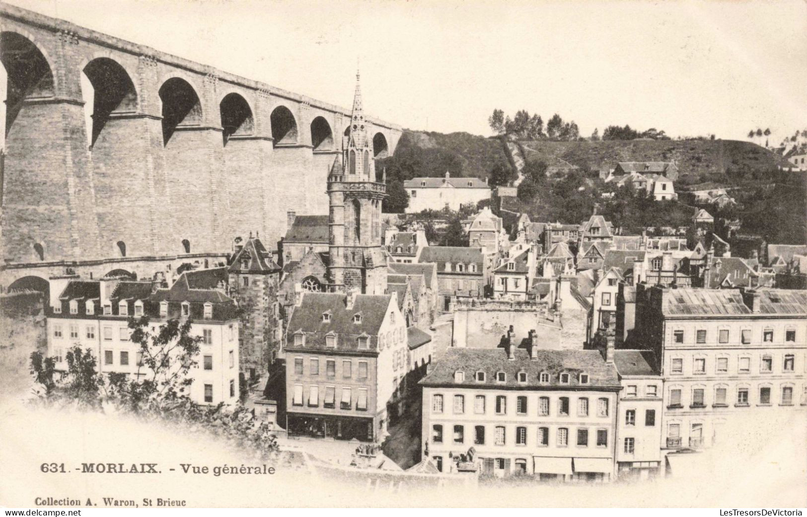 FRANCE - Morlaix - Vue Générale Sur La Ville - Carte Postale Ancienne - Morlaix