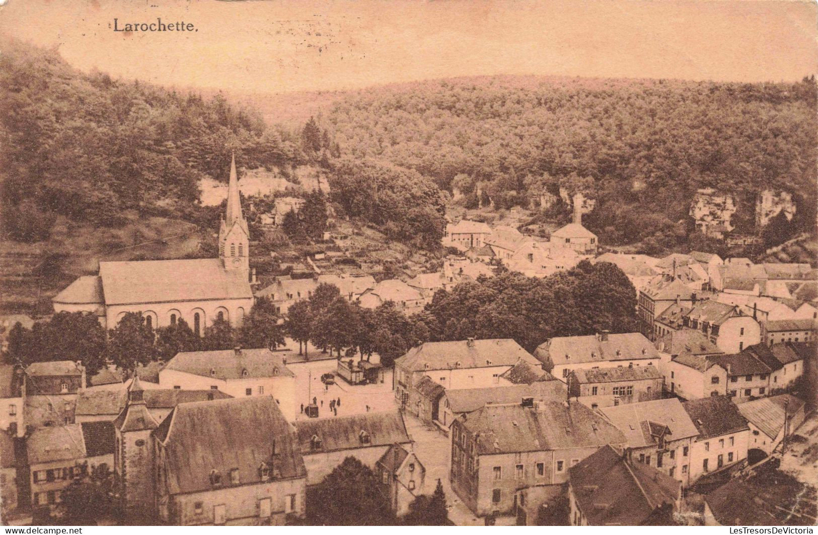 LUXEMBOURG - Larochette - Vue Générale - Carte Postale Ancienne - Fels