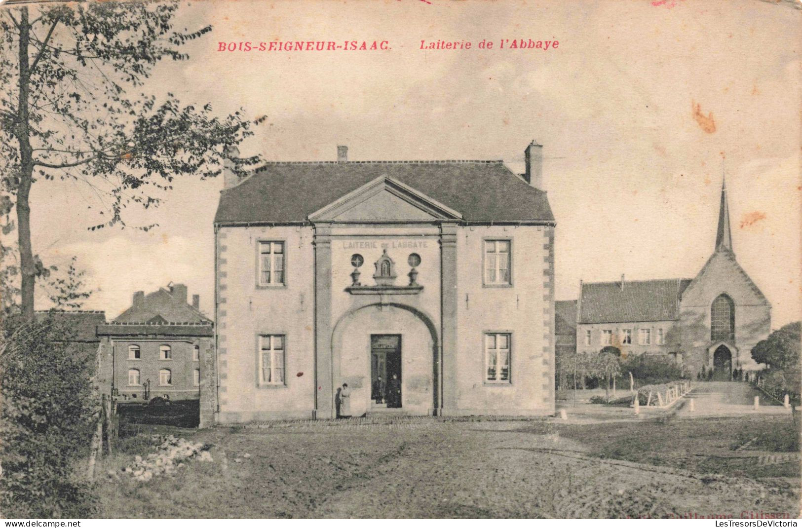 BELGIQUE - Alsemberg - Pensionnat Saint Victor - La Chapelle - Vue Extérieur - Carte Postale Ancienne - Beersel