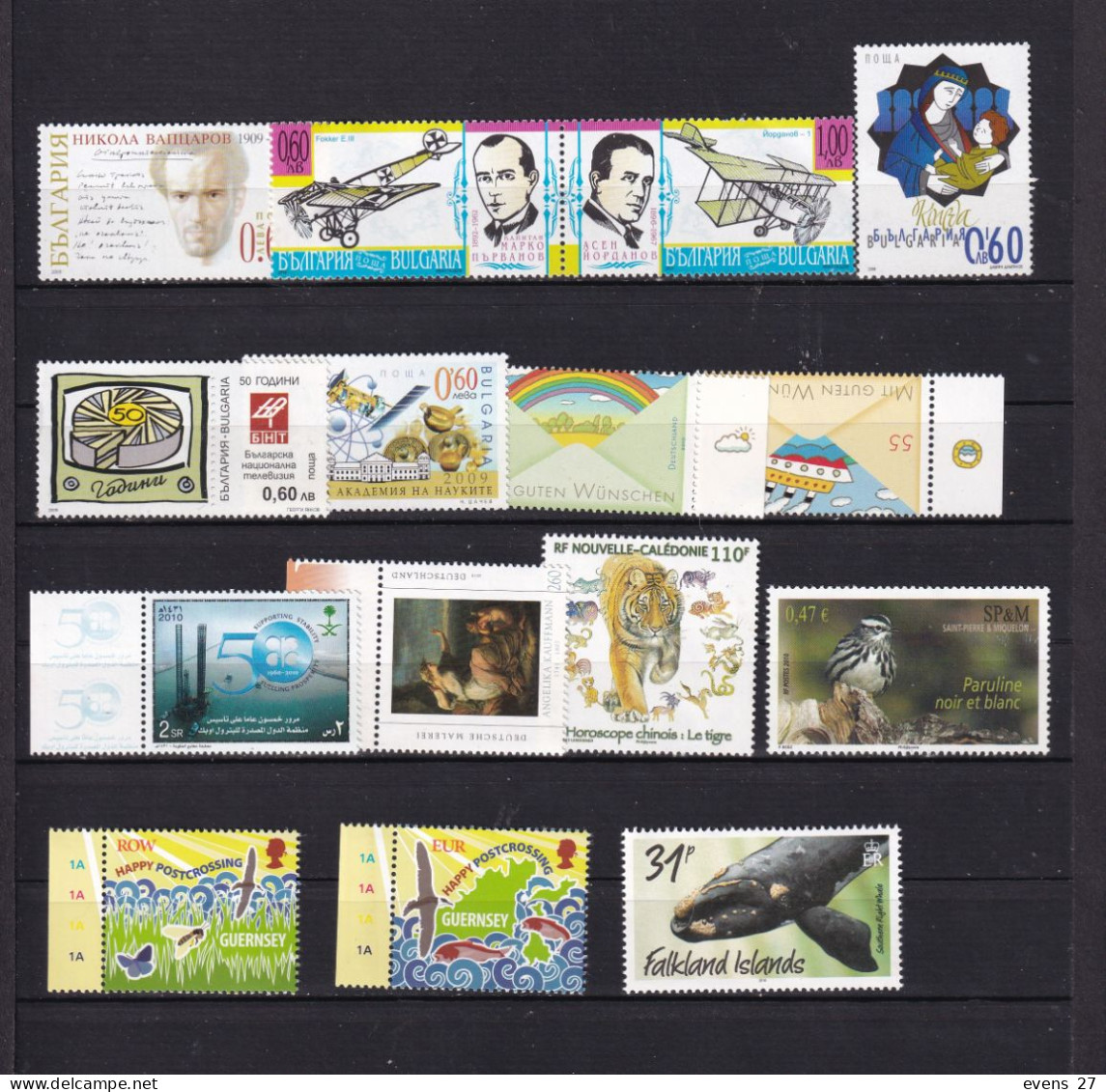 SELECTION VARIOUS WORLD STAMPS-MNH STAMPS- - Collections (sans Albums)