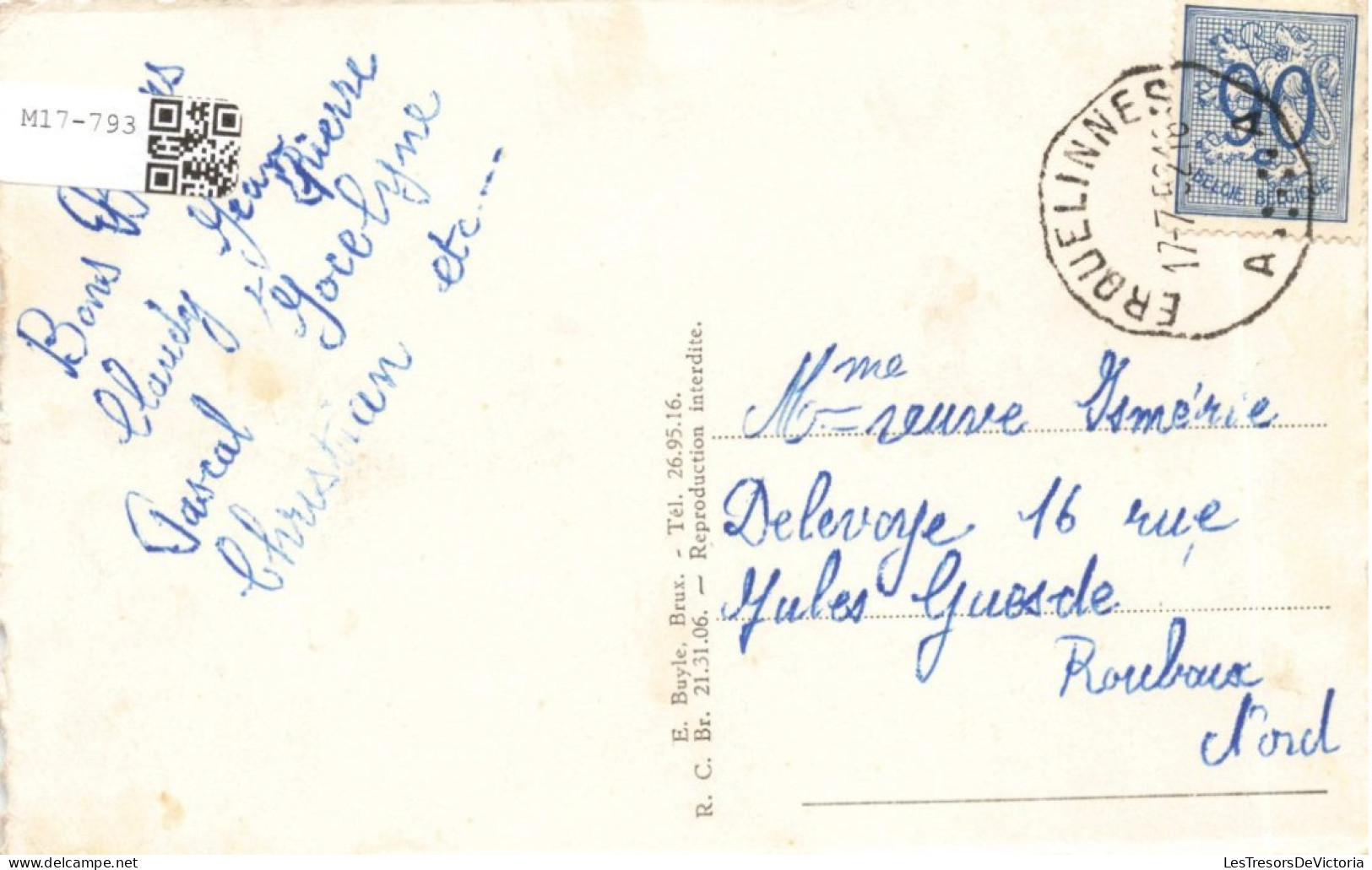 BELGIQUE - Erquelinnes - Multi-vues - Carte Postale Ancienne - Erquelinnes