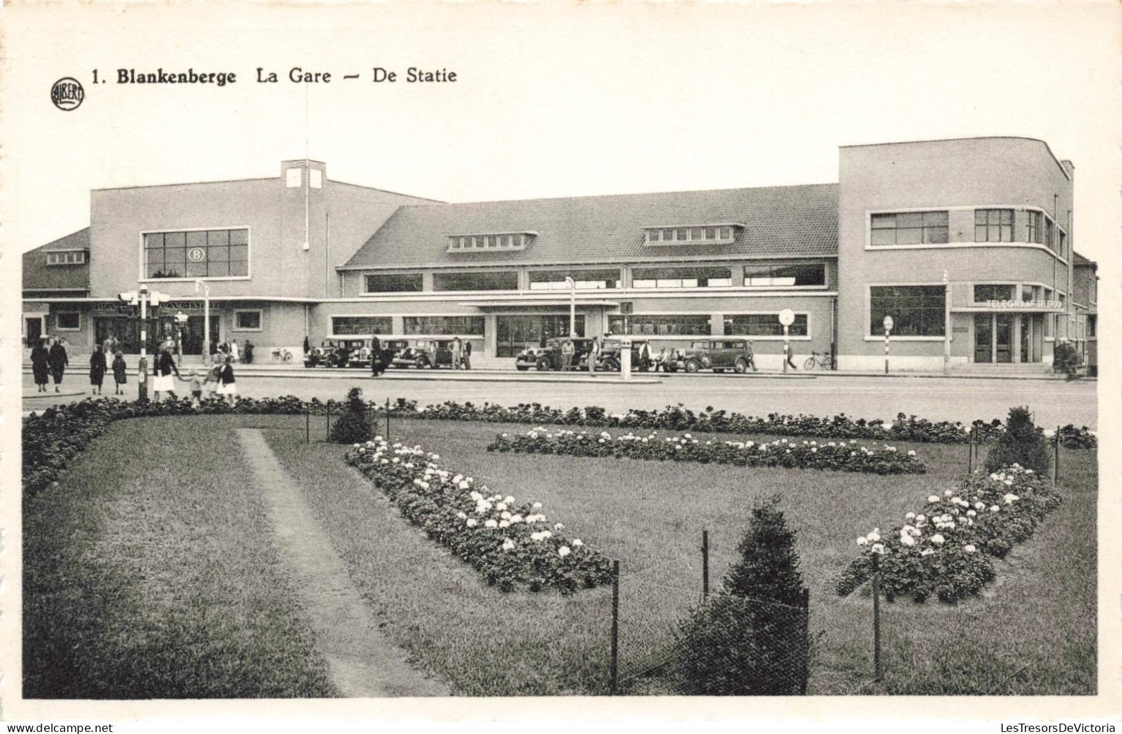 BELGIQUE - Blankenberge - La Gare - De Statie - Carte Postale Ancienne - Blankenberge