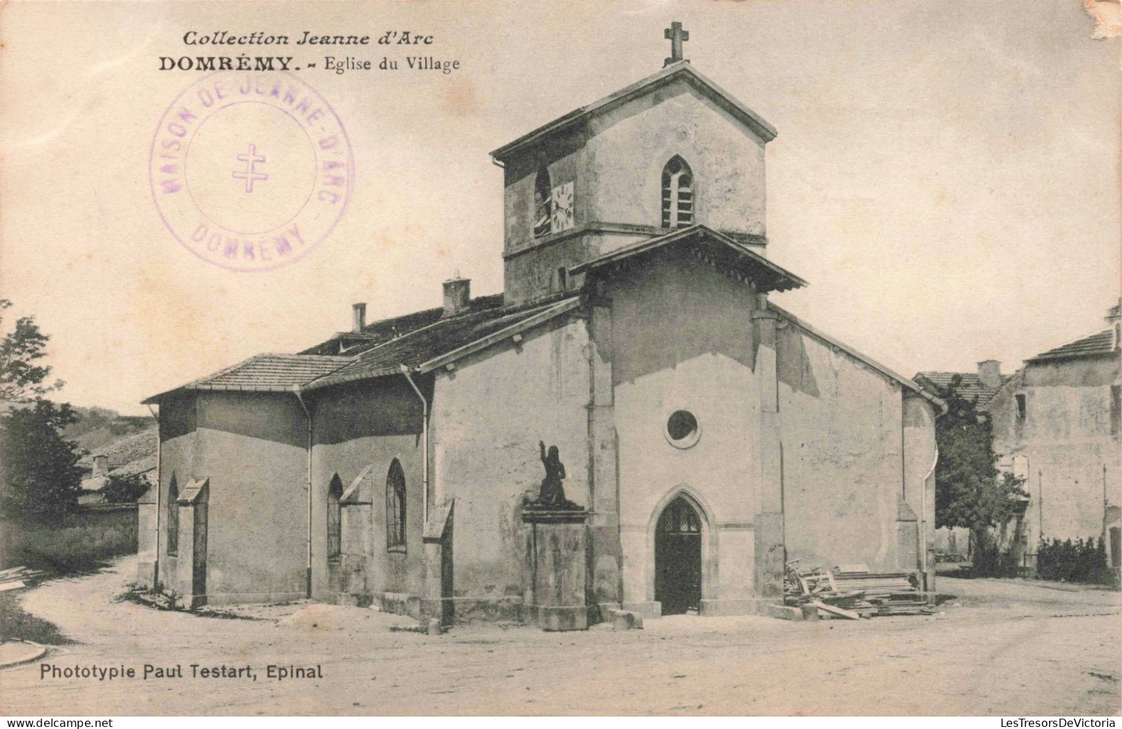 FRANCE - Domremy - Eglise Du Village - Carte Postale Ancienne - Domremy La Pucelle