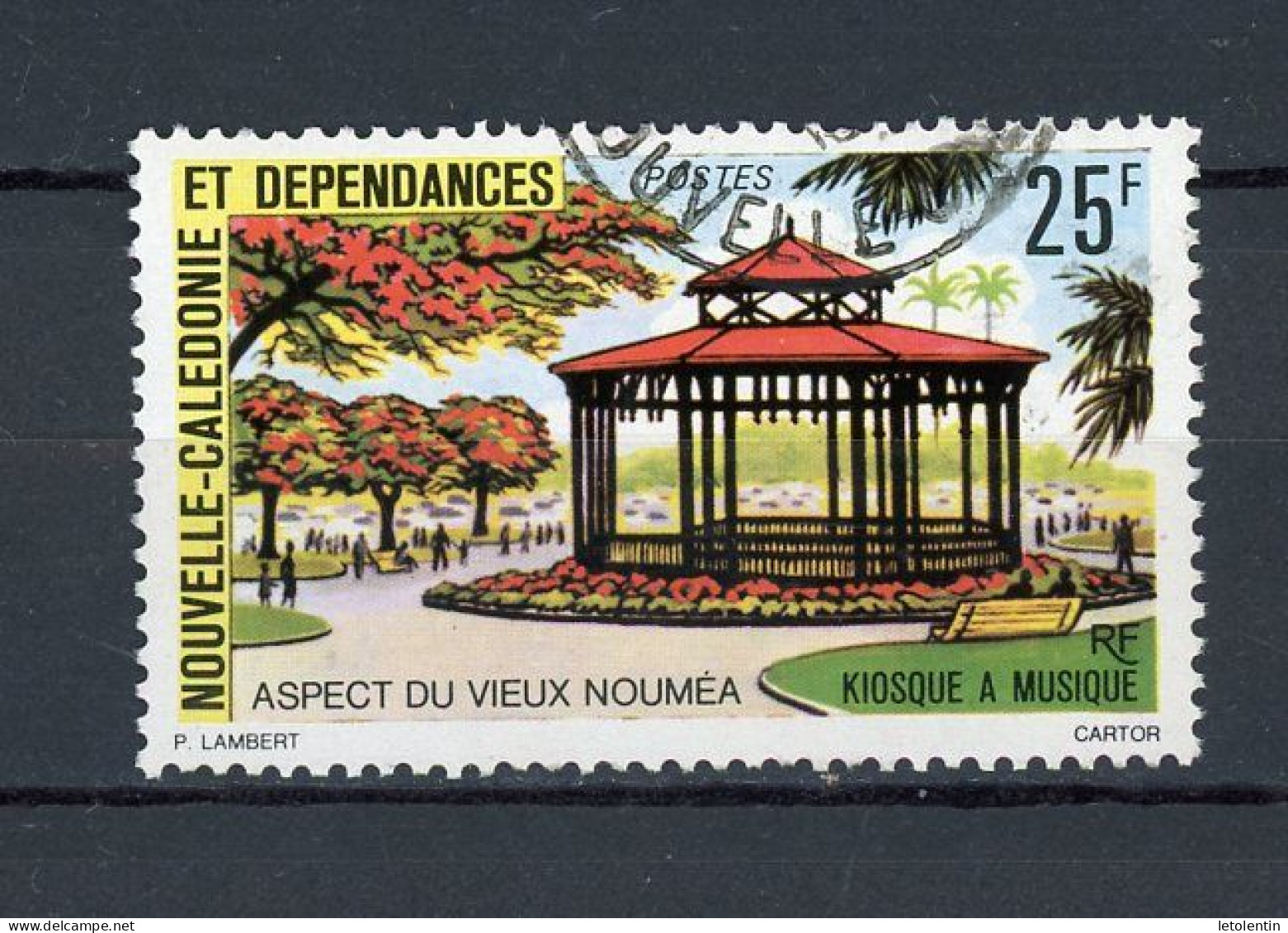 NOUVELLE-CALEDONIE RF - LE VIEUX NOUMÉA  - N°Yt 402 Obli. - Gebruikt