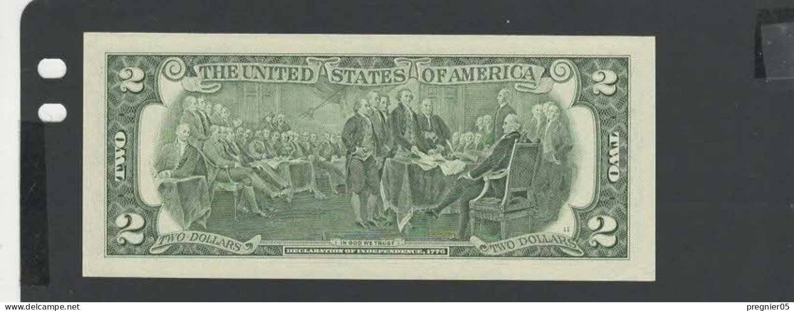 USA - Billet 2 Dollar 2009 NEUF/UNC P.530 § L 501 - Federal Reserve (1928-...)