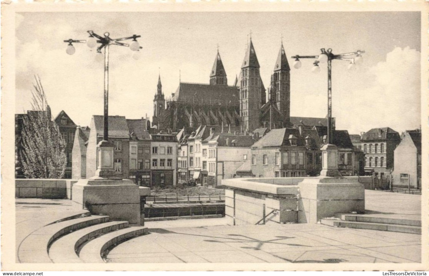 BELGIQUE - Tournai - Vue Sur La Cathédrale - Carte Postale Ancienne - Doornik