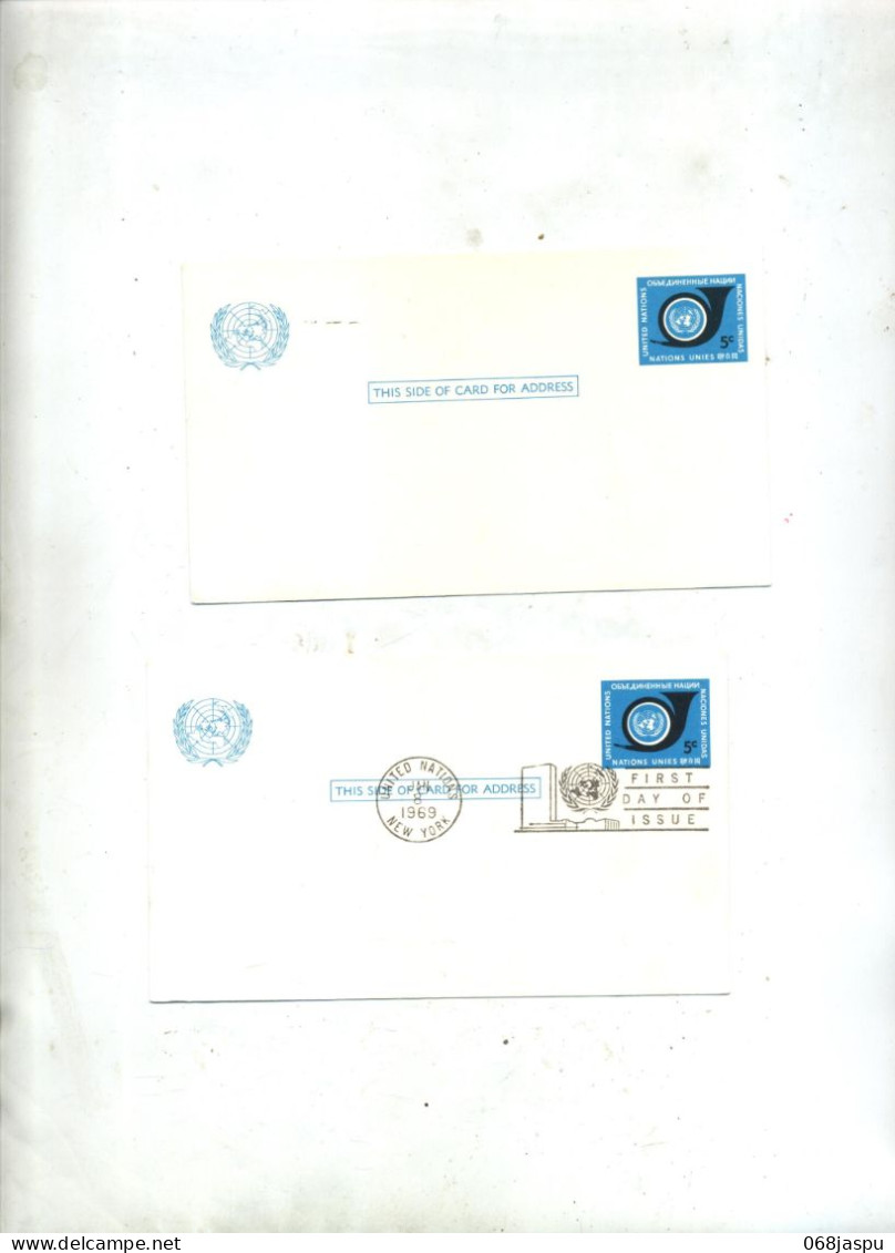 Carte Postale 5 C Cor Neuf Fdc - Lettres & Documents