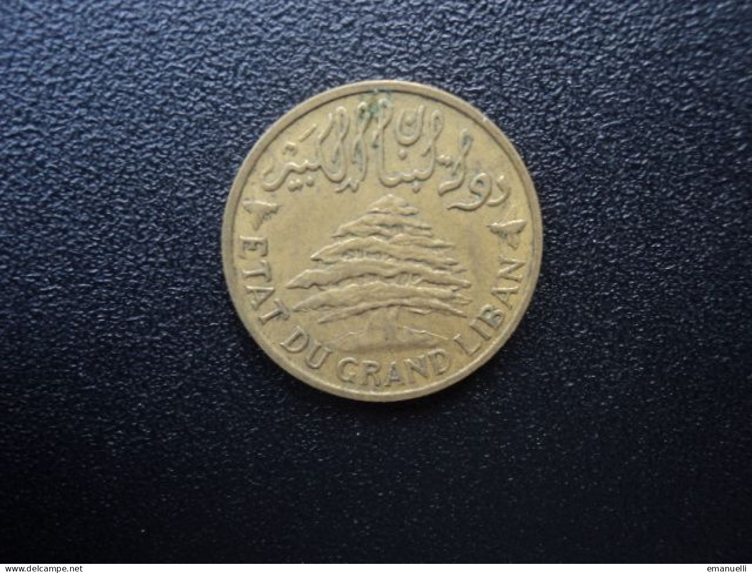 LIBAN SOUS MANDAT FRANÇAIS * : 5 PIASTRES  1936  G.30 / KM 5.2    SUP - Lebanon