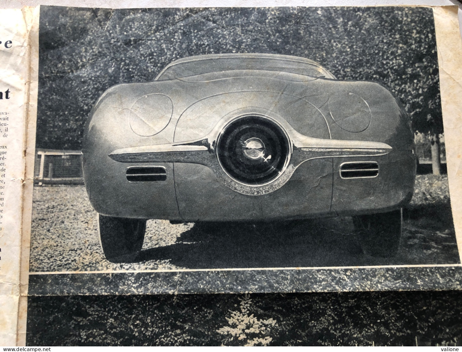 Double Page De Paris-Match Du Salon Automobile 1952. - Autorennen - F1