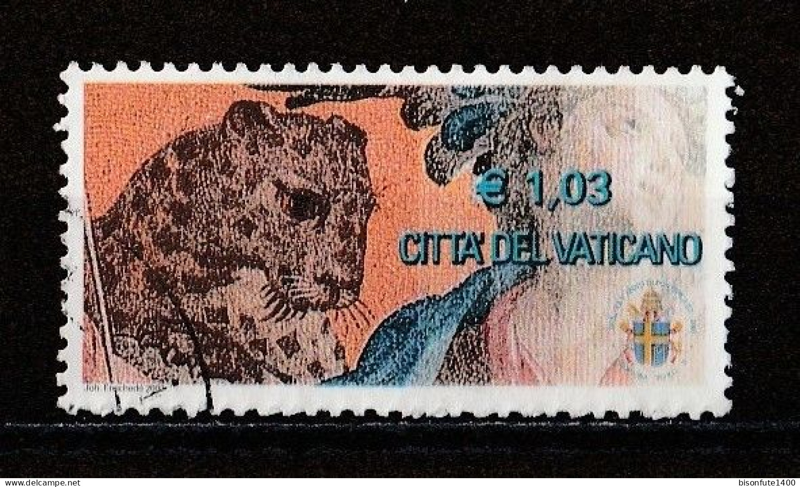 Vatican 2003 : Timbres Yvert & Tellier N° 1313 - 1318 - 1319 - 1320 Et 1321 Oblitérés. - Usati