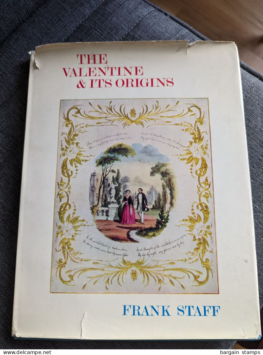 The Valentine And Its Origins - Frank Staff - Billing & Sons - 1969 - Damaged Cover - Manuales